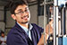 college student at workshop college student at workshop