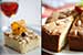 Fruit cake with nuts & Baked Sponge cake